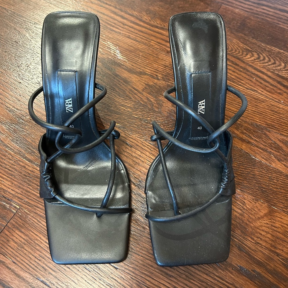 Strappy ZARA sandal heels